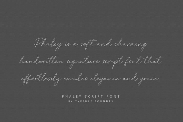 Handwritten Script Font