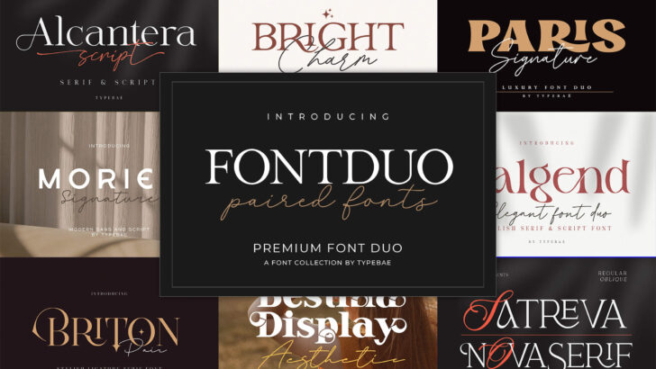 Premium Font Duos
