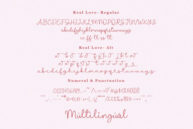 Wedding Script Font