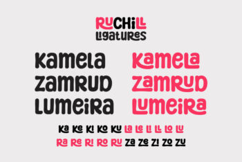 Fun Ligature Font