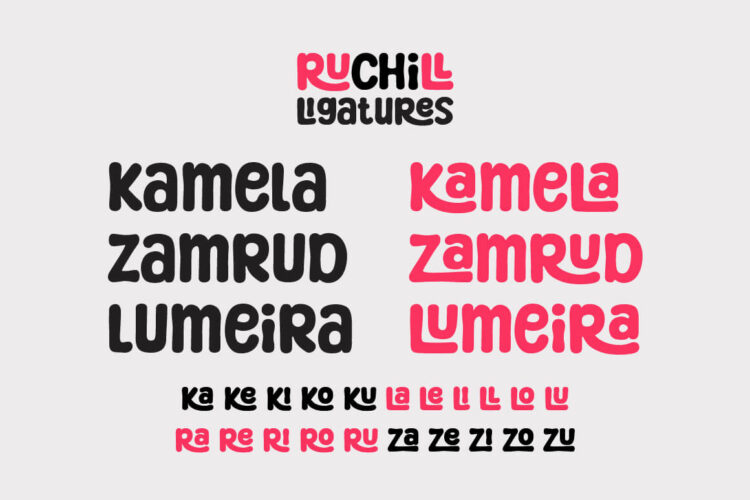 Fun Ligature Font