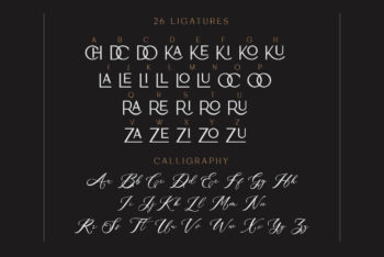 Ligature Font Duo