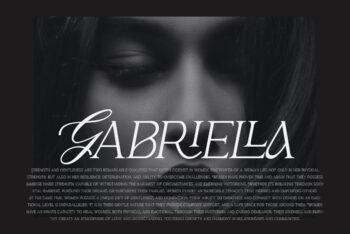 Ligature Serif Font Duo