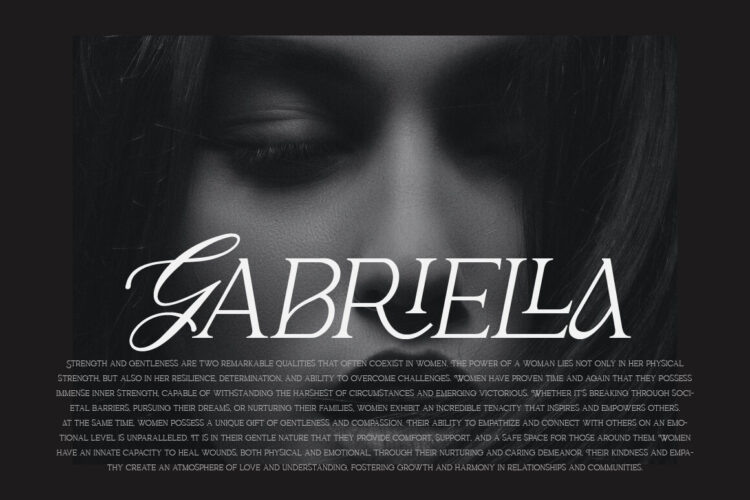 Ligature Serif Font Duo