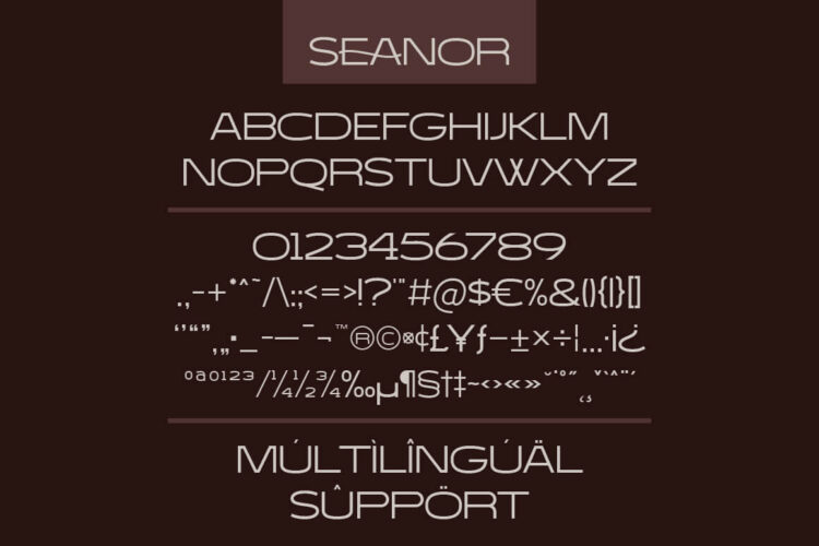 Modern Logo Font