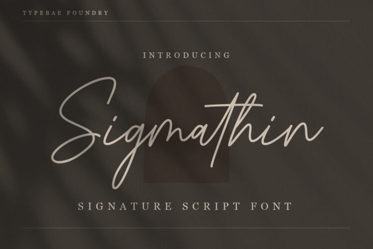 Signature Script Font,