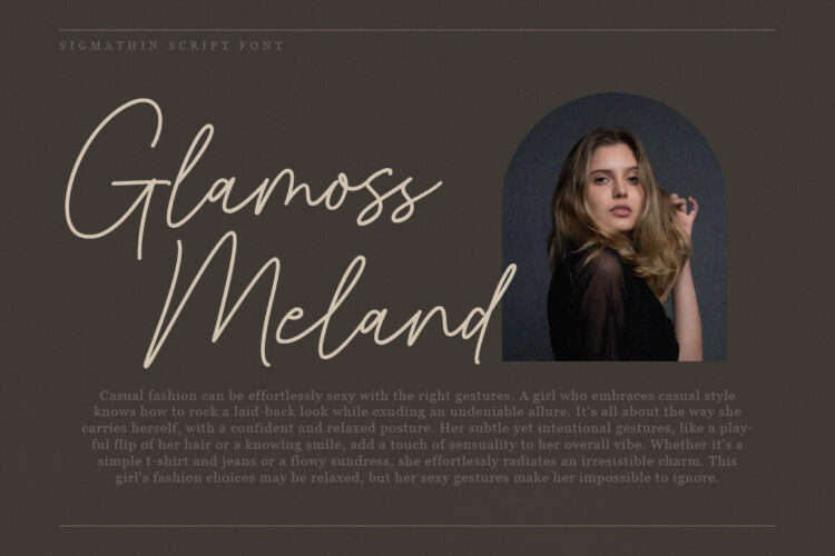 Signature Script Font,