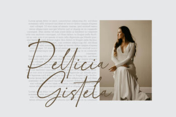 Script font with Swash
