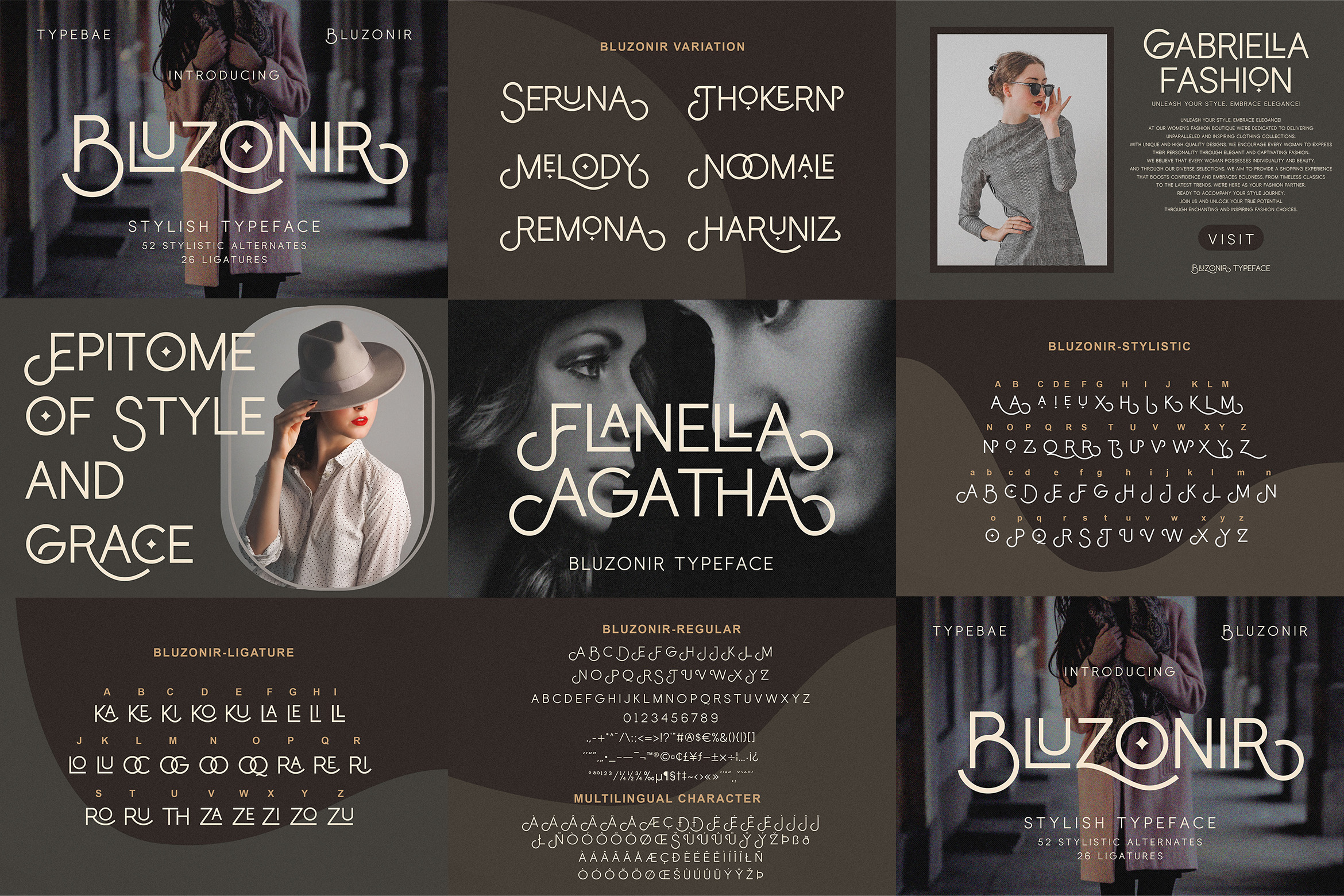 Stylish Ligature Fonts