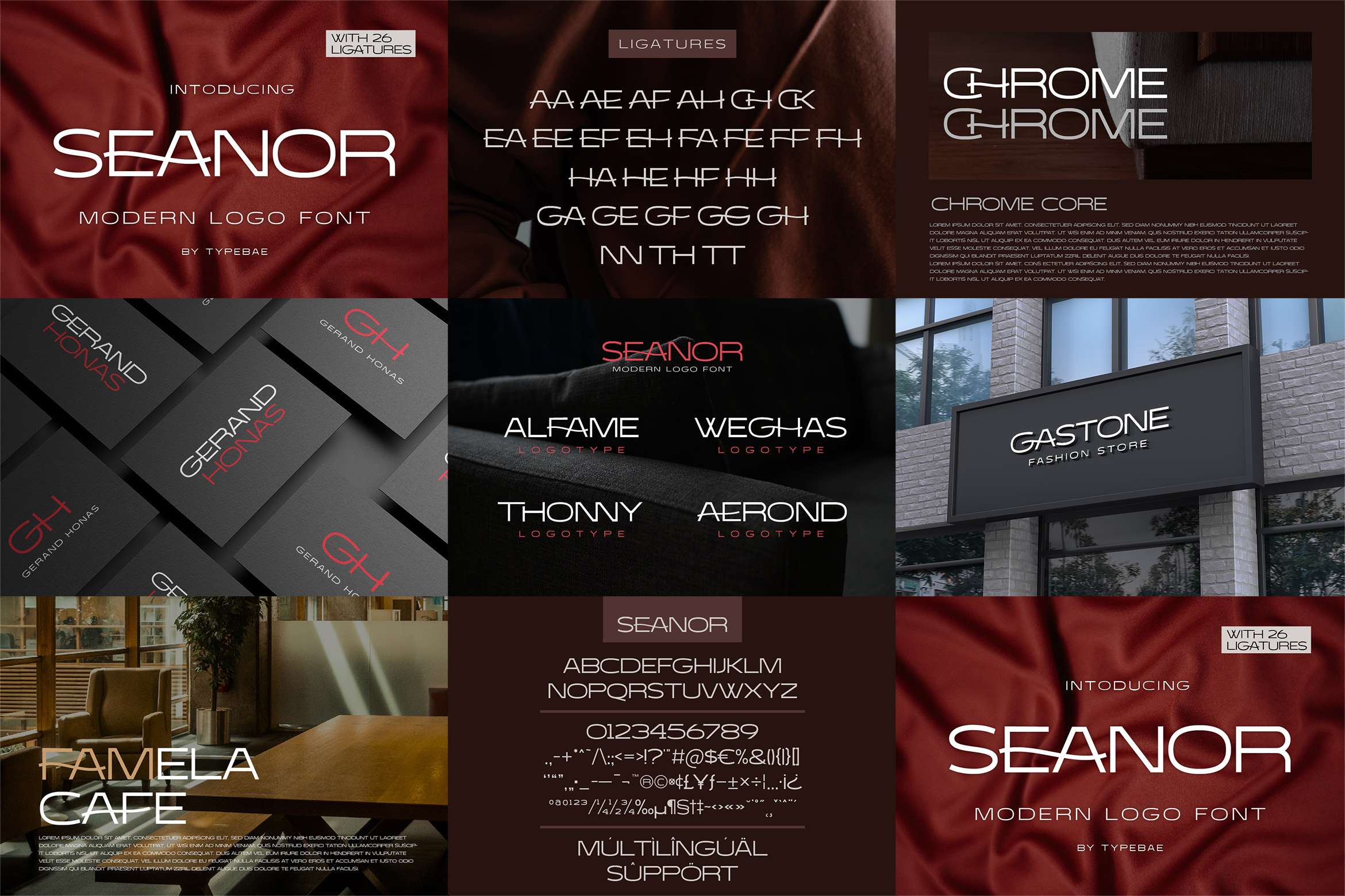 Stylish Ligature Fonts