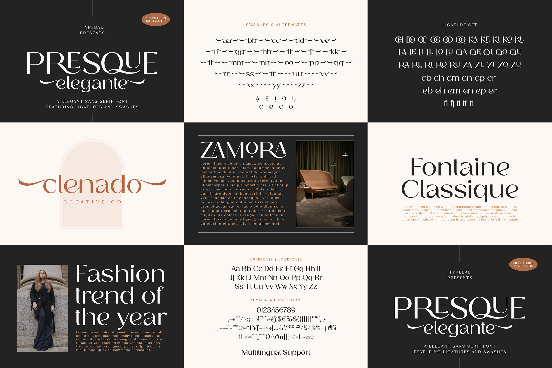 Stylish Ligature Fonts
