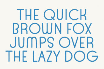 Monoline Font
