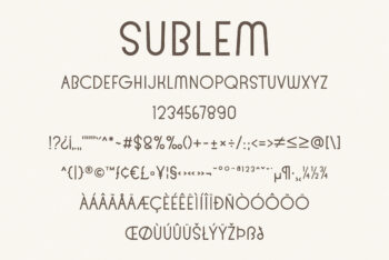 Monoline Font