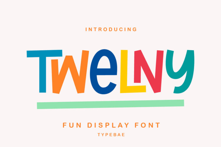 Quirky and Sweet Display Font
