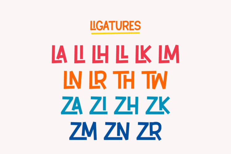 Quirky and Sweet Display Font