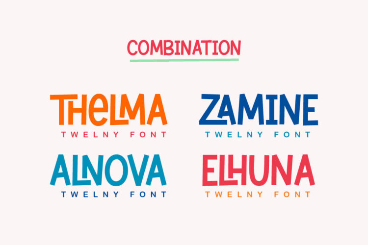 Quirky and Sweet Display Font