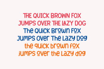 Quirky and Sweet Display Font