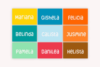 Quirky and Sweet Display Font