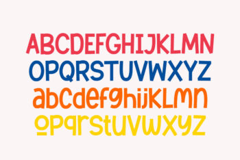 Quirky and Sweet Display Font