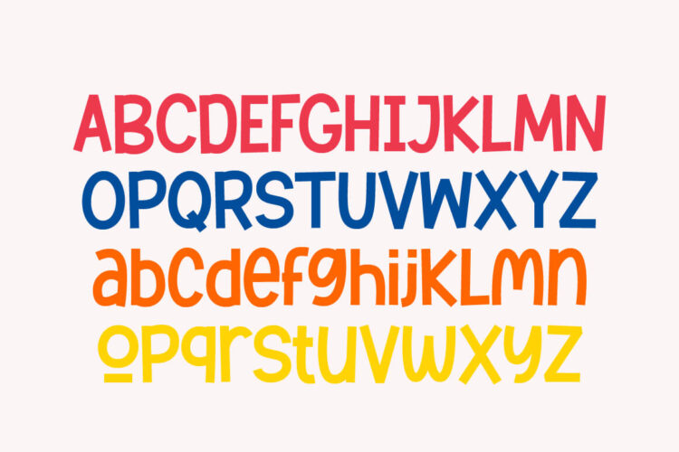 Quirky and Sweet Display Font
