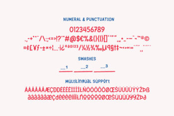 Quirky and Sweet Display Font