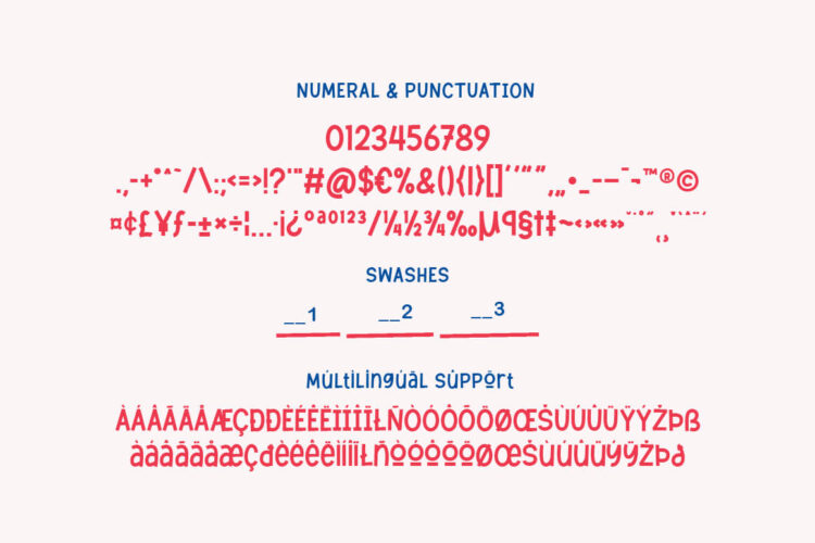 Quirky and Sweet Display Font