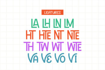Fun Ligature Font