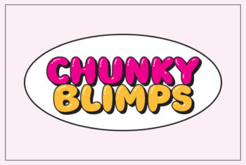 Chubby 3D Balloon Font