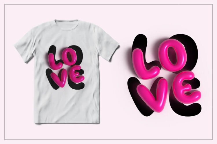 Chubby 3D Balloon Font