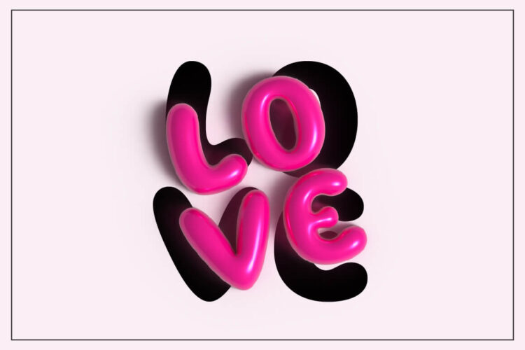 Chubby 3D Balloon Font