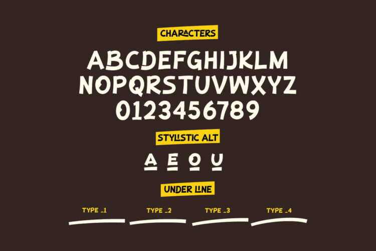 Brew - Bold and Fun Display Font