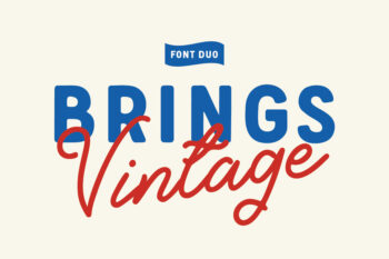 Brings Vintage Font Duo