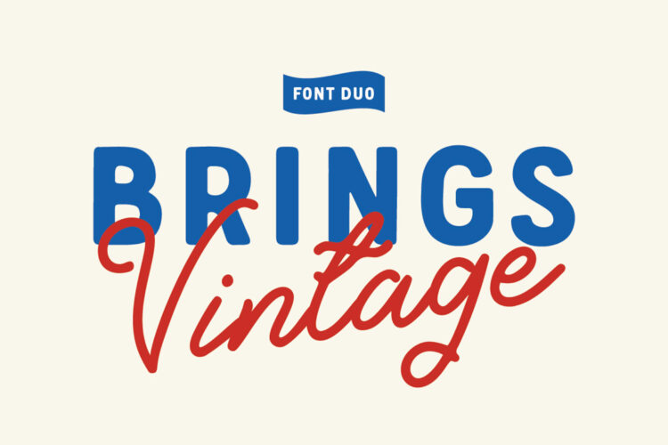Brings Vintage Font Duo