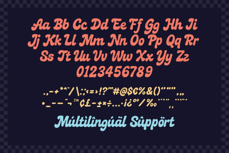 Mayke - Fun Bold Script Font