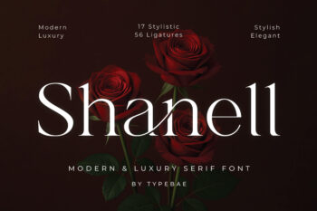 Shanell - Modern & Luxury Serif Font