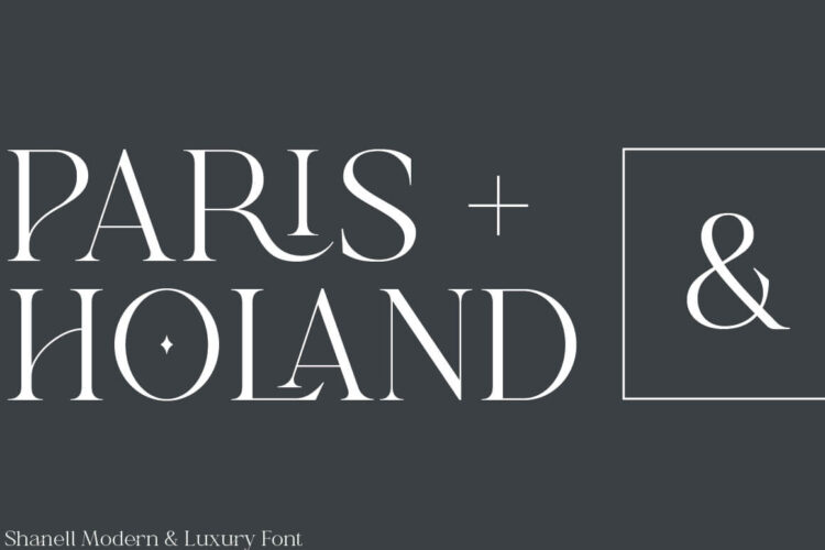 Shanell - Modern & Luxury Serif Font