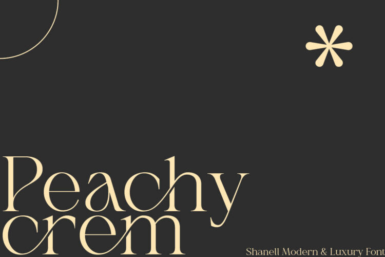 Shanell - Modern & Luxury Serif Font