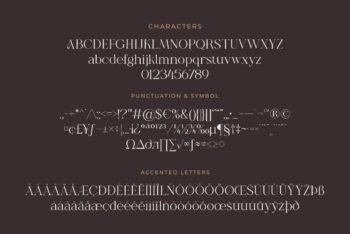 Shanell - Modern & Luxury Serif Font