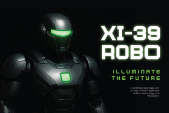 Geof - Futuristic Techno and Sport Display Font