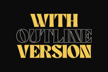 Buson - Bold Retro Display Font