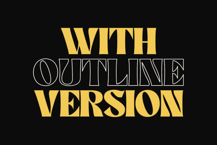 Buson - Bold Retro Display Font