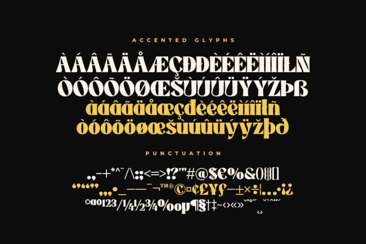 Buson - Bold Retro Display Font