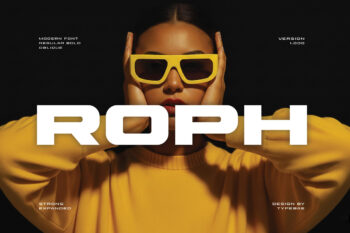 Roph - Modern Brand Identity Bold Font