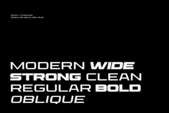 Roph - Modern Brand Identity Bold Font