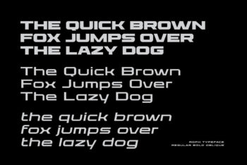 Roph - Modern Brand Identity Bold Font