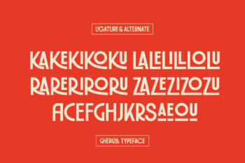 Pronell – Modern Retro Display Font