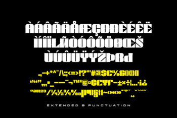 Rosa - Modern Bold Logo Font