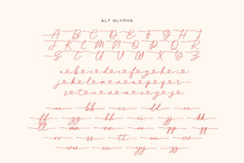 Your Love - Romantic Wedding Font