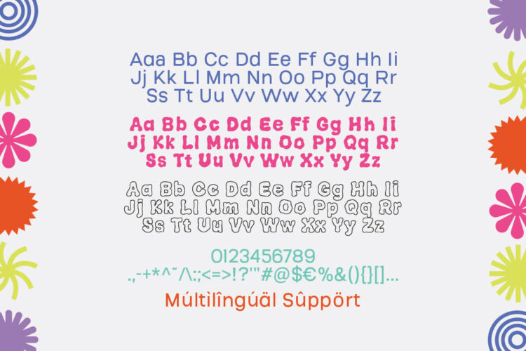Boche - Mixable Fun Font