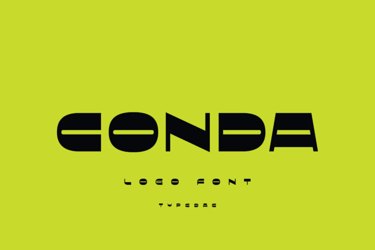 Conda Logo Font